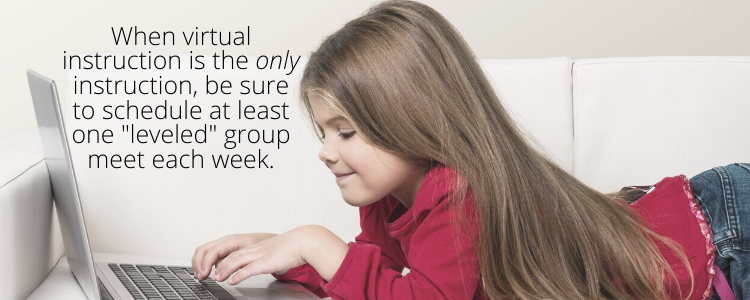 Small Group Math Instruction Even Virtual Must Include Reasoning